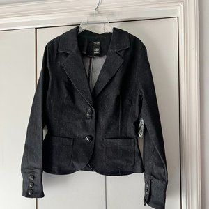 NWT! Nicole Miller Black - Black w/Multi-Colored Flecks - Size 10